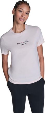 Converse Trio Embroidered T-Shirt in Petal Pit at Nordstrom, Size X-Small