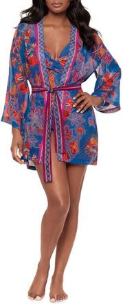 Miraclesuit Decoupage Cover-Up Dress in Multi at Nordstrom, Size Medium