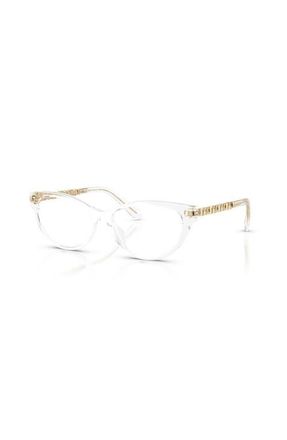 Michael Kors 54mm Cat Eye optical glasses in Transparent at Nordstrom