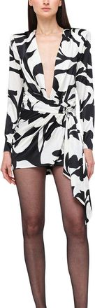 Ronny Kobo Kit Silk-Blend Dress