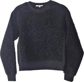 Carven Black Loop knit sweater Size S