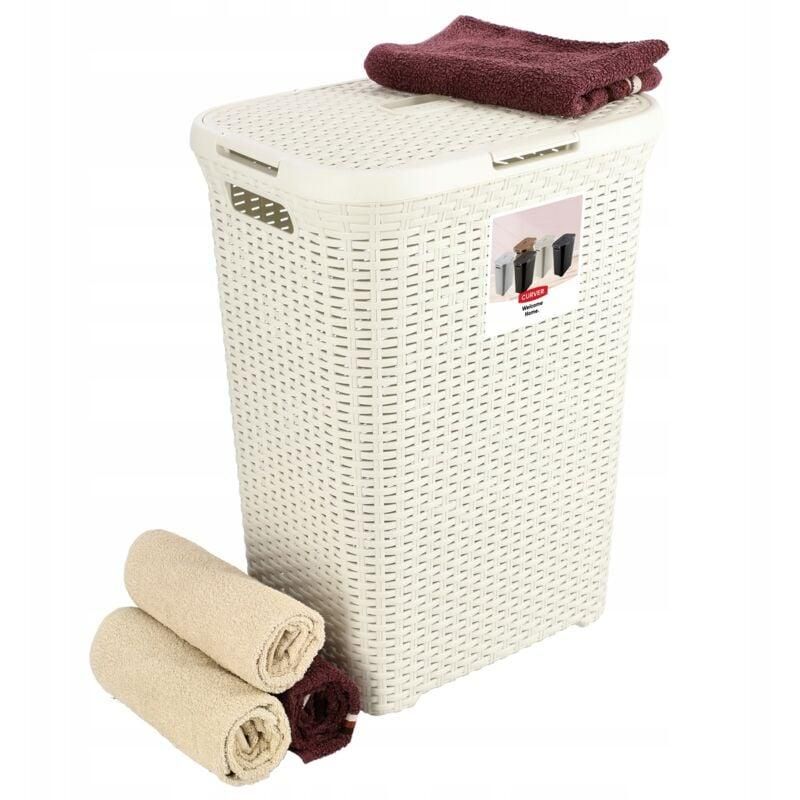 Panier Plastique Déco Bureau Panier Rangement A4 Curver My Style - Format Documents Bureau Et Maison Rangement Documents