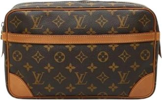 Louis Vuitton Pre-owned Clutch bag - Dames - Vintage Clutch - Bruin - ONE Size - Vintage