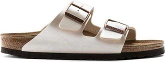 Birkenstock Arizona Narrow Fit - Dames - Schoenen - Beige - Maat: 37 EU Leer
