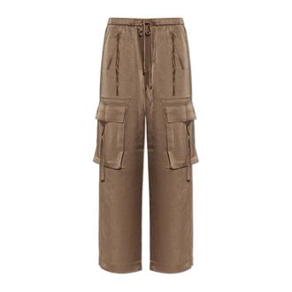 Citizens Of Humanity Andira Pull On Pant - Dames - Broeken - Bruin - Maat: XS Satijn
