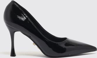 Twentyfourhaitch D&eacute;collet&eacute; a stiletto in ecopelle verniciata con punta a mandorla