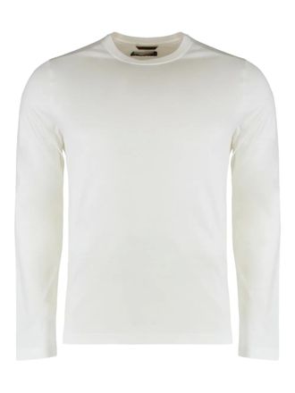 Moorer long-sleeve T-shirt - White