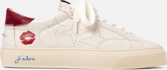 Duke + Dexter Duke + Dexter, Womens Plus Designer Court Kiss Sneaker - Womens, Size 3