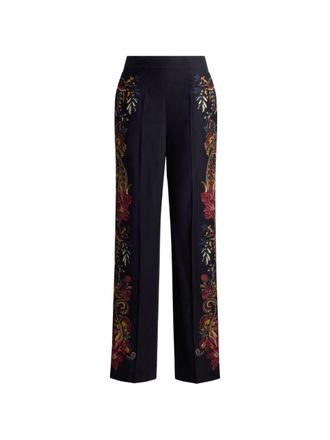 Etro Pantaloni Etro in Seta