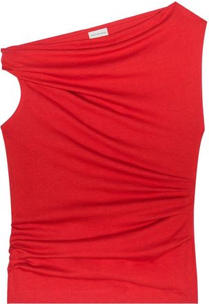 Dries Van Noten off-shoulder top - Red