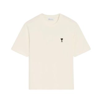 Ami Place des Victoires T-shirt - Tops - Hombre - Beige - 2XL