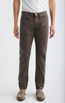 Frame Denim LHomme Slim Fit Five-Pocket Twill Pants in Tobacco Brown at Nordstrom, Size 31