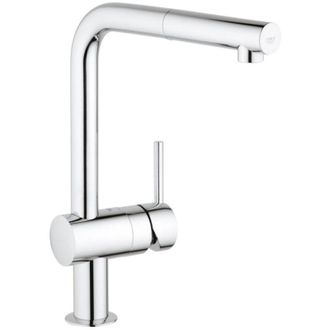 GROHE Monomando Grohe Fregadero 1/2 Minta Aireado Extra&iacute;ble Cromo