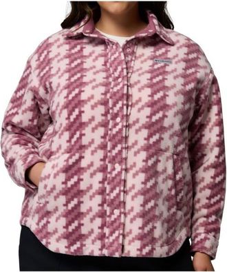 Columbia Benton Springs Shirt Jacket II Fleecejacke f&uuml;r Damen | rosa