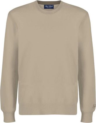 MC2 Saint Barth Cashmere Truien - Heren - Cashmere truien - Beige - XL - Truien & Vesten