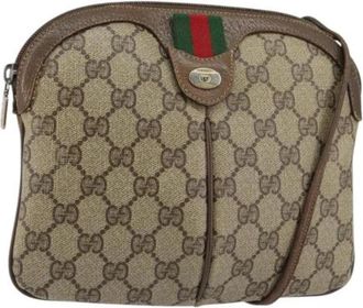 Gucci Pre-owned Cross Body Bag - Dames - Vintage Schoudertas - Beige - ONE Size - Vintage