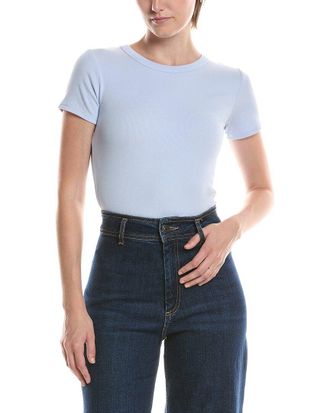 Nic+Zoe Nic & Zoe Perfect Knit Rib Crew T-Shirt
