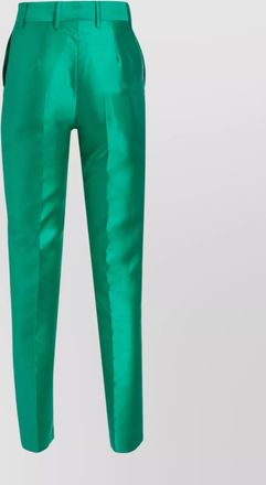 Alberta Ferretti trousers with belt loops and side pockets