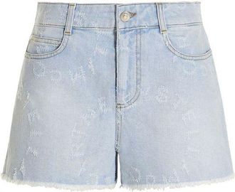 Stella McCartney Blue Denim Womens Shorts