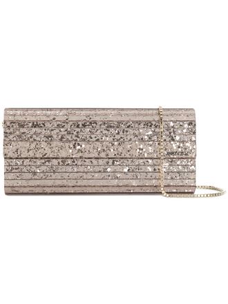 Jimmy Choo London Sweetie clutch - Metallic