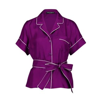 Dolce & Gabbana Mujer, Blusas y Camisas, P&uacute;rpura, Talla: M