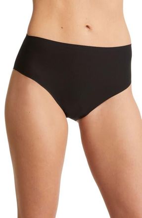 Chantelle Soft Stretch High Cut Briefs in Black at Nordstrom