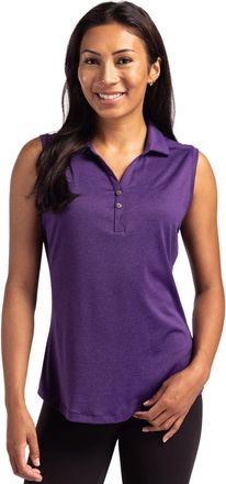 Cutter & Buck Forge Eco Stretch Recycled Womens Sleeveless Polo