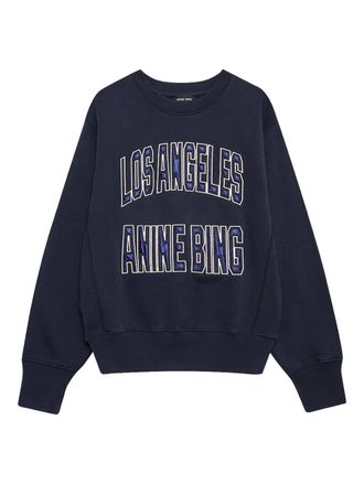 Anine Bing Harry printed sweatshirt - Blue