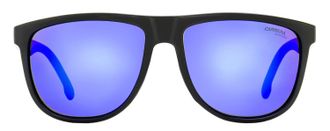 Carrera Sporty Rectangular Sunglasses - Black