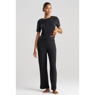 Natori SKYE - RIB Ease Pants in Black at Nordstrom, Size X-Small