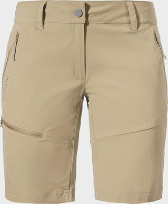 Sch&ouml;ffel Shorts SCH&Ouml;FFEL Shorts Toblach2, Damen, Gr. 34, Normalgr&ouml;ssen, beige (4705, beige), Oberstoff: 89% Nylon, 11% Elasthan, Hosen Shorts