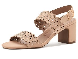 Aerosoles Glen Womens Dress Sandals Beige Bisque : 8.5 B - Medium, Faux Leather