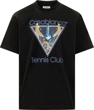 Casablanca Hombre, Camisetas, Negro, Talla: 2XL
