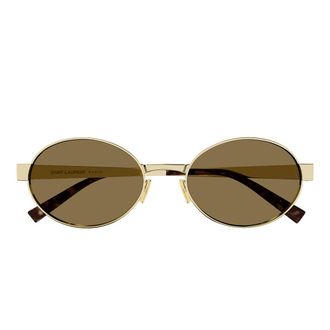 Saint Laurent Sunglasses Sl 692 004 Gold/Brown Unisex