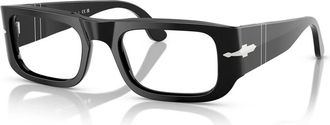 Persol Optical Frame - unisex - Brillen - Zwart - 52 MM - Accessoires