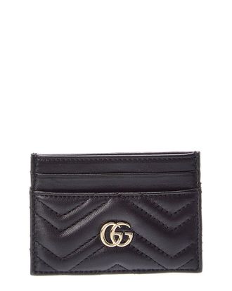 Gucci Gg Marount Leather Card Case