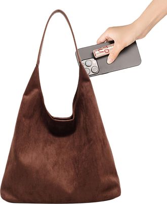 Generic Frosted Retro Handbag - Retro Chic Purse, Durable Frosted Material, Lightweight & Compact, Elegant Design | Casual & Party Use For Women Teens Girls L