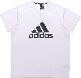 adidas M Mh Bos Tee Training Sports Short Sleeve White FM5370