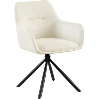 Clp Silla De Tela Tipton Crema