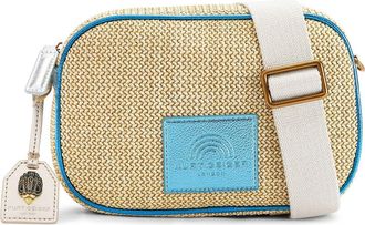 Kurt Geiger Small Southbank Cotton Canvas Camera Crossbody Bag in Beige Oth at Nordstrom Rack