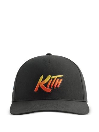 Kith x Capcom Street Fighter crown cap hat - Black