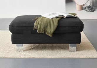 Cotta Hocker »Driver« mit edlen Metallfüssen