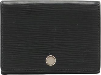 Louis Vuitton Pre-owned Wallets, male, Black, Size: ONE SIZE Pre-owned Enveloppe Carte de Visite Epi Card Case