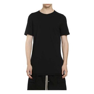 Rick Owens T-Shirts, male, Black, Size: L Level T Tee
