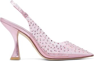 Stuart Weitzman Gemcut Xcurve 100 Slingback Pump - Dames - Pumps - Roze - 36 EU - Schoenen