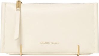 Elisabetta Franchi Shoulder Bag - female - Elisabetta Franchi - Shoulder Bags - White - ONE SIZE - Bags
