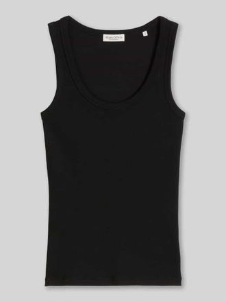 Marc O'Polo Slim Fit Tanktop aus Baumwoll-Mix in Black, Gr&ouml;&szlig;e XXL