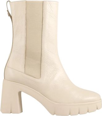H&ouml;gl Ontdekkingslaarzen - Dames - Laarzen met Hak - Beige - 41 1/2 EU - Schoenen