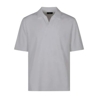 Herno Polo Shirts, male, White, Size: XL Polo Derby