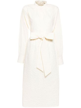 Forme Dexpression Katoenen shirtjurk - Beige